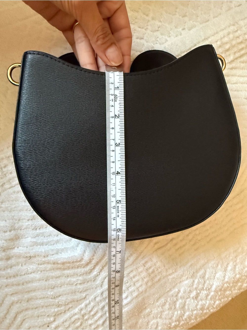 Kate Spade Disney Minnie Mouse Small Black Handbag with Red Bow. Pre- Loved - Picture 10 of 10